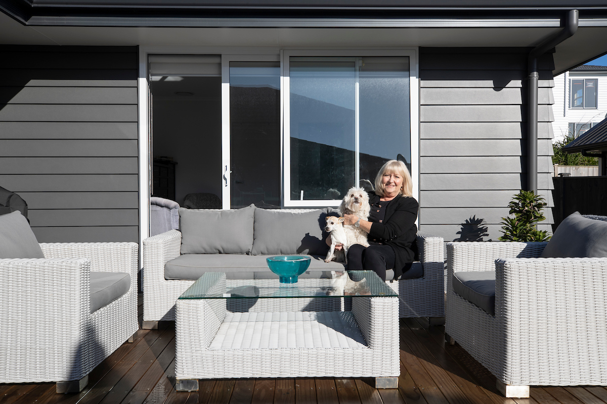  Generation Homes New build in Millwater fulfils long-time dream for couple Il 6032 Vanessa Strang Deck Generation Homes 