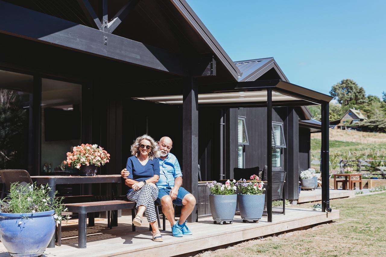  Generation Homes Taupō couple’s final build is perfection Rosie Larry Graham 2 Nga Tui Lane Acacia Bay Taupo 29 Feb 2024 1113 