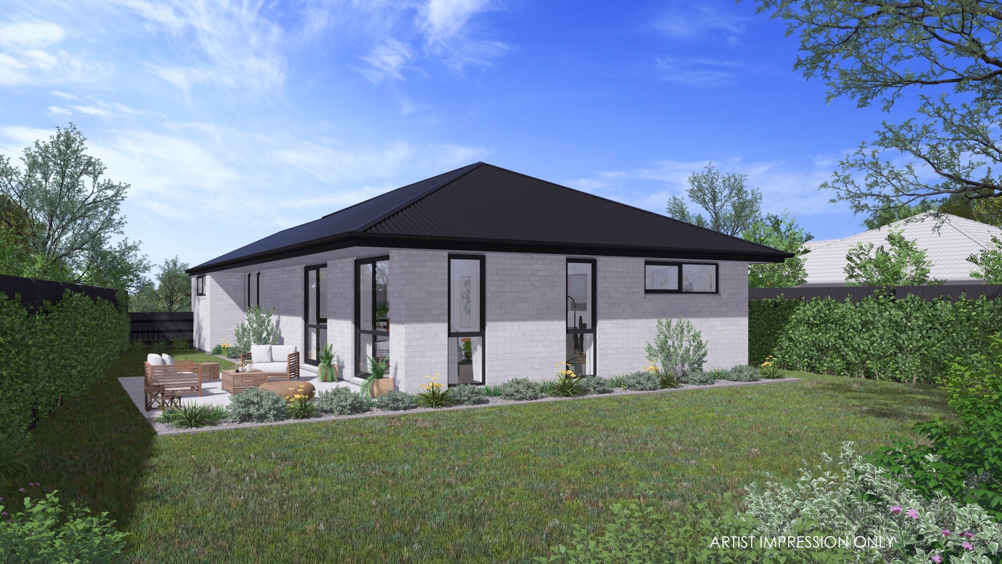  Generation Homes Easy living for young families in Hunua Views - Lot 316 Miro 3 D View 02 