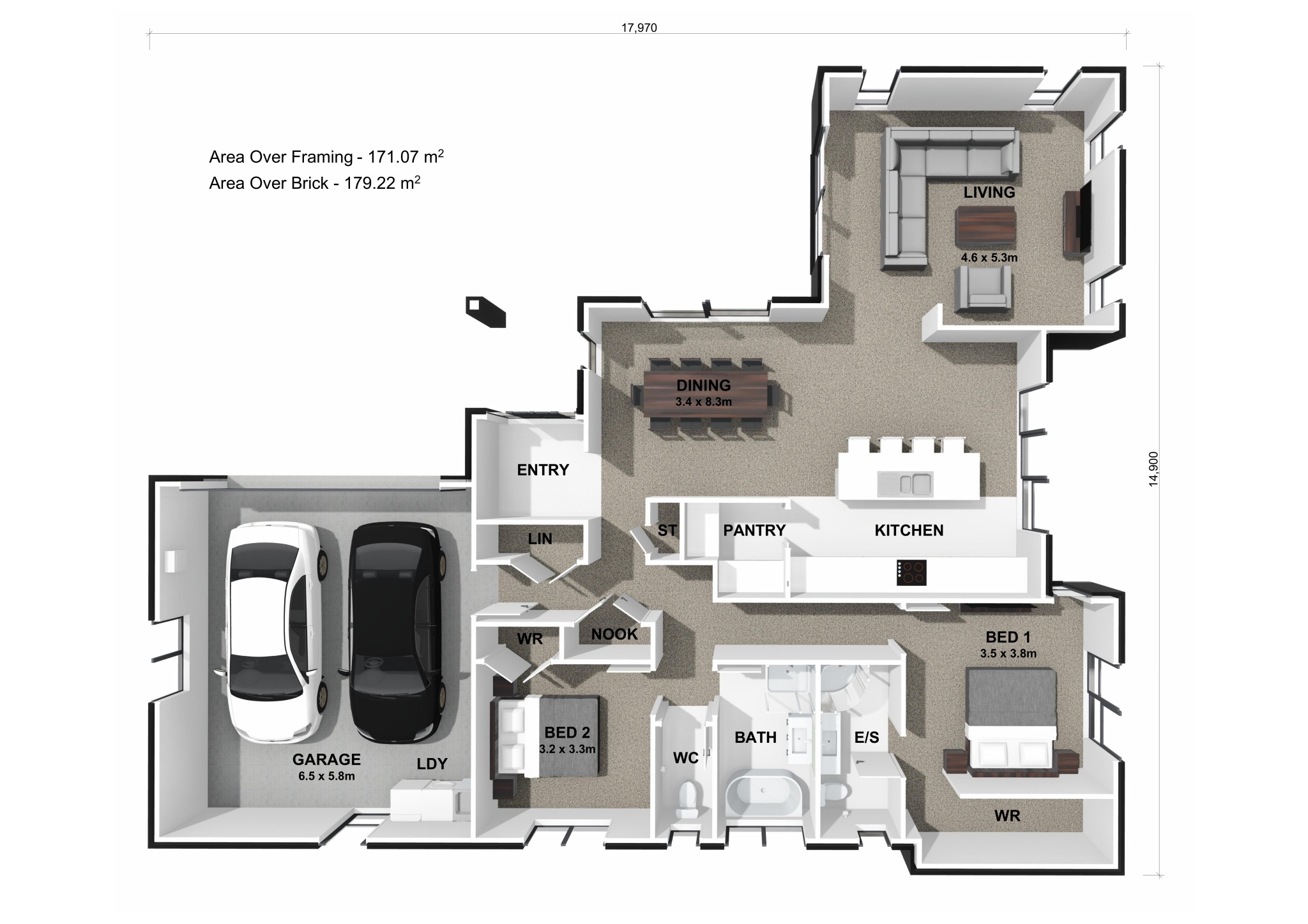  Generation Homes Discover Tranquil Living: Exceptional Home in Coveted Bethlehem Location A1 floor plan page 0001 