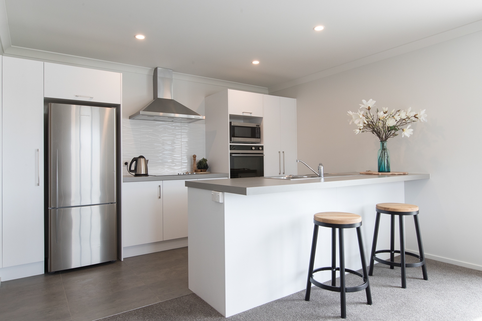  Generation Homes Steps from Papamoa’s Newest Hub – Smart Buying Starts Here Custom small home 2 Matawai Puna Drive Pukekohe kitchen 4 1 