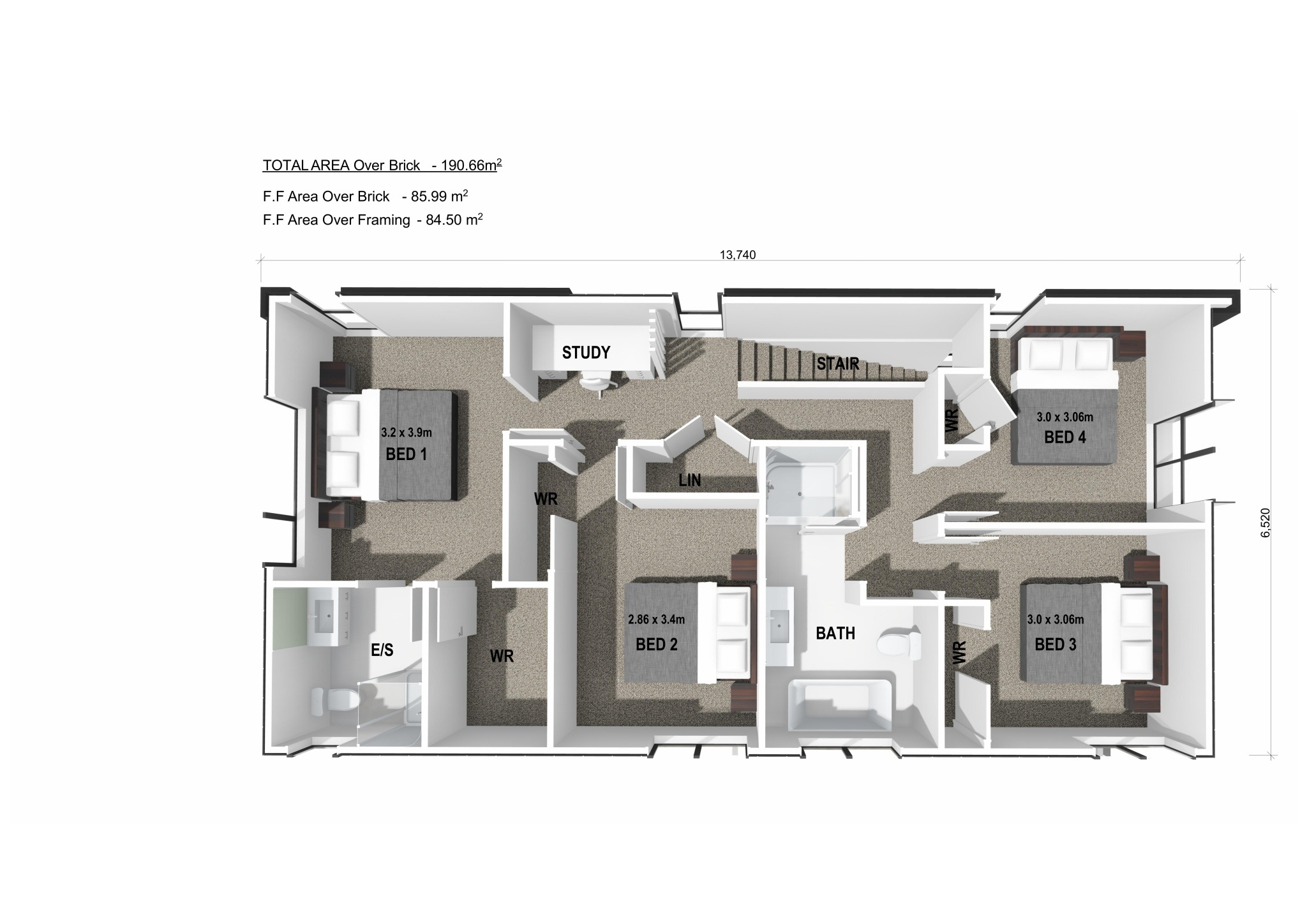  Generation Homes LOVE THE LIFESTYLE Lot 309 3 D First Floor Plan 