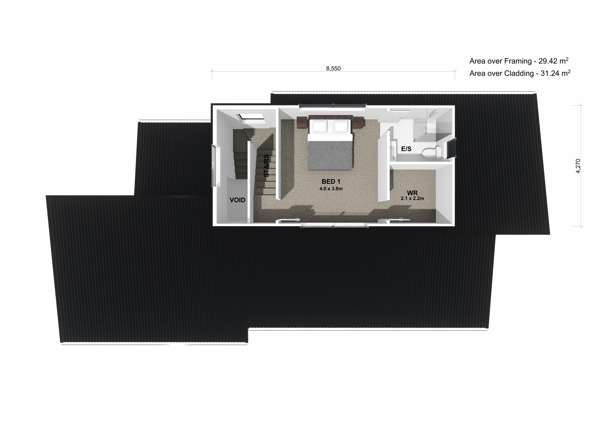  Generation Homes Your Dream Property Awaits! Lot 310 Bestland 2 Storey 4 bed SG 3 D Floor Plan FF 