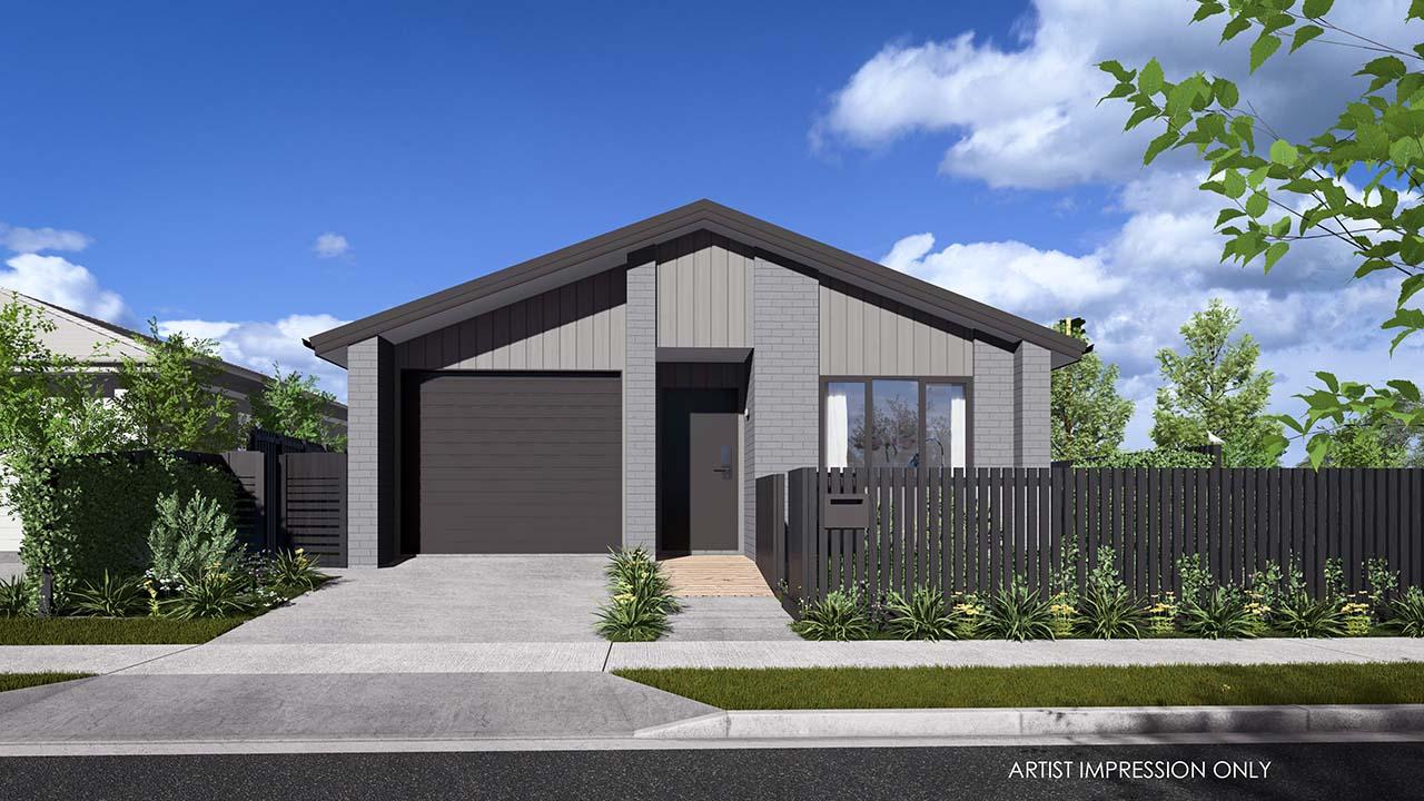  Generation Homes Complete First Home or Downsize Package Wateā Hunua Views 3 D View front web 