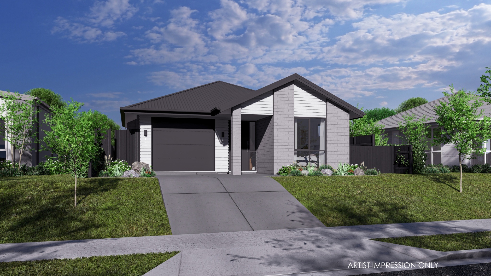  Generation Homes Chic and Compact: Modern Living at its Best with only a 10% Deposit Required Whai 3 D View 