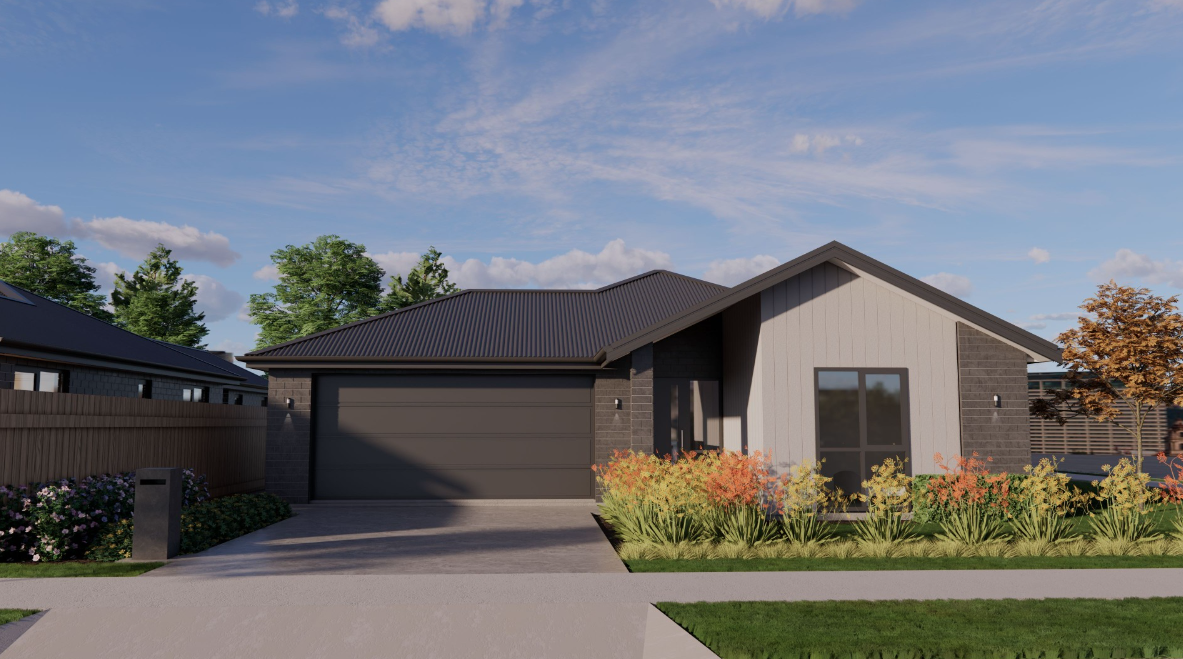  Generation Homes Modern & affordable NEW home in Rangiora with curtains & landscaping + built for a fully FIXED PRICE 185 