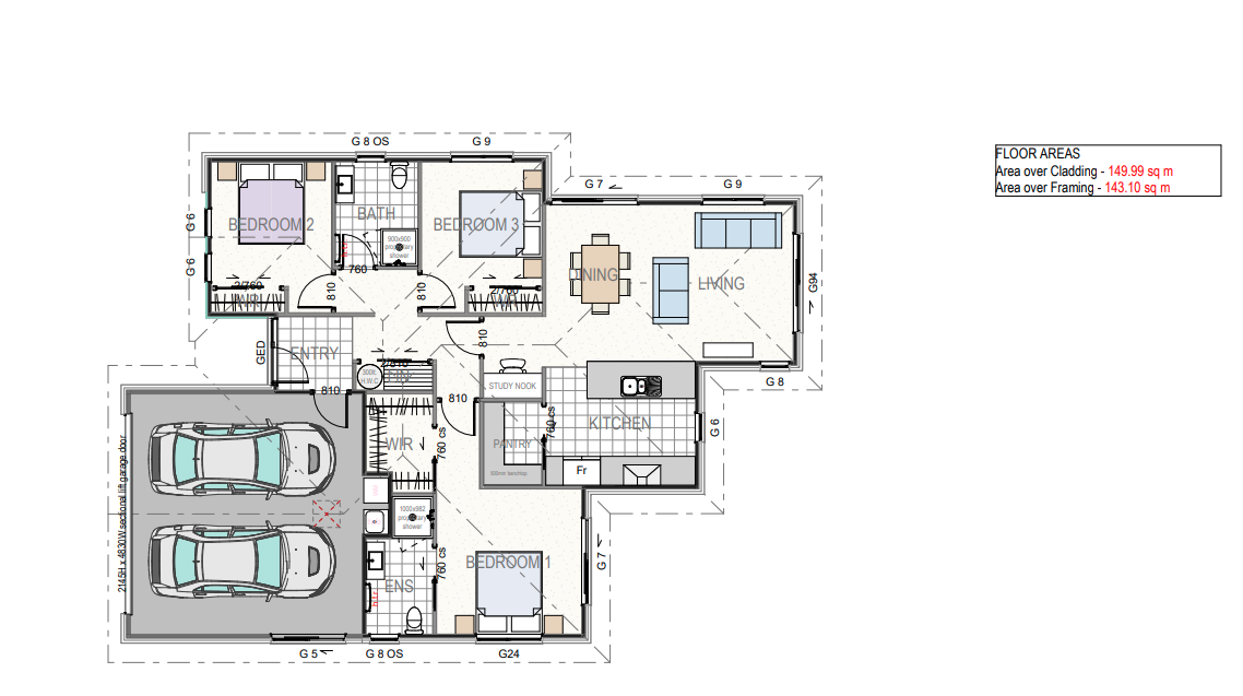  Generation Homes Your NEW family home in sought after Prestons Park + built for a fully FIXED PRICE Floor 