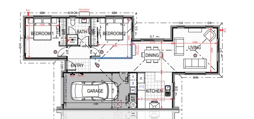  Generation Homes Sought after & affordable Rangiora duplex build completion early August 2025 + fully FIXED PRICE Floorplan updated half 