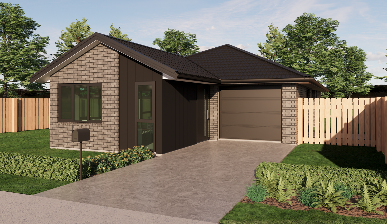  Generation Homes Lot 136 Sabys Estate modern & affordable 4-bedroom Halswell NEW home + built for a fully FIXED PRICE Greendale render 