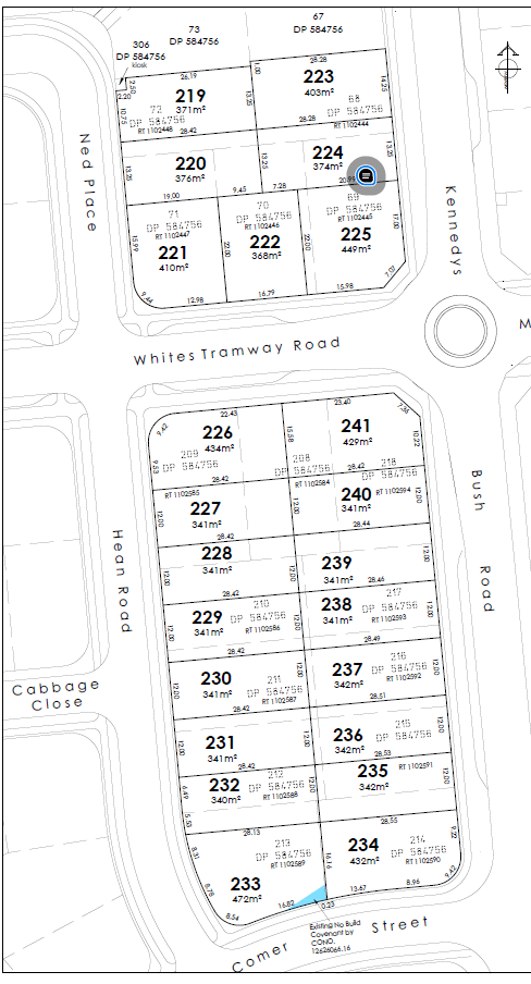  Generation Homes Lot 219 Kennedys Green affordable & modern new home & land + built for a fully FIXED PRICE Kennedys Green map 