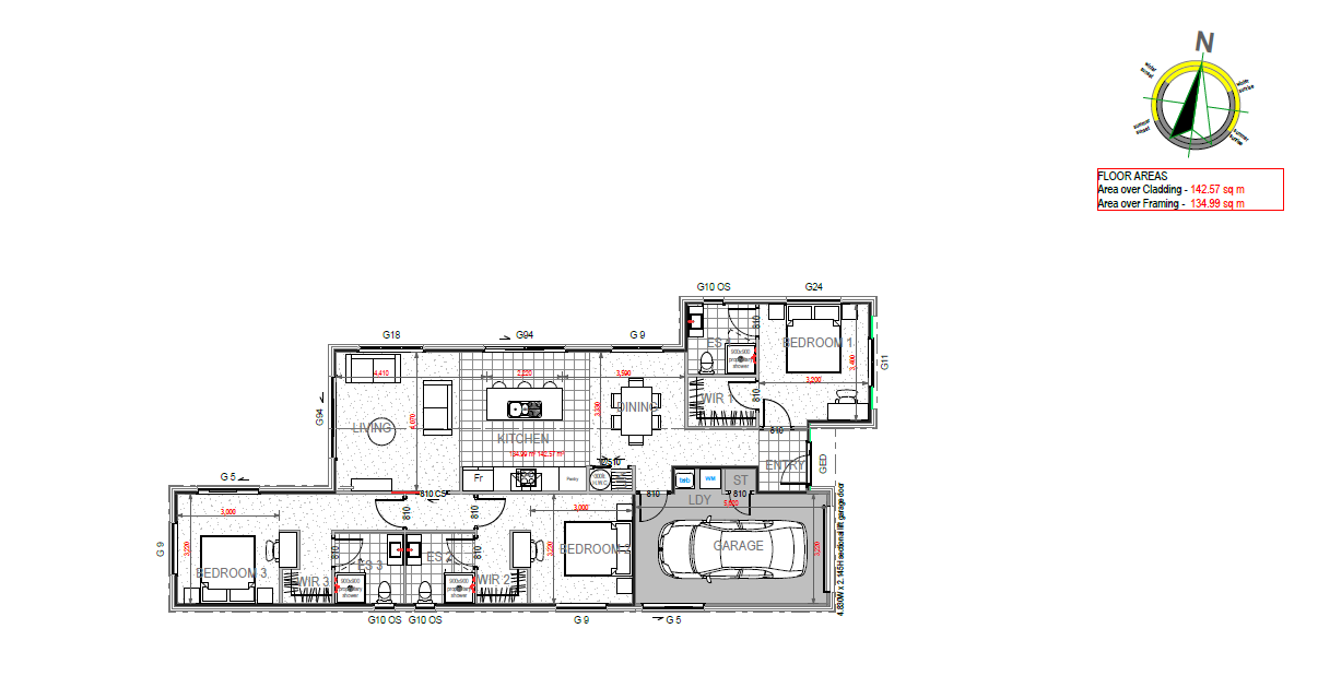  Generation Homes Lot 235 Kennedys Green MATES modern new home & land + built for a fully FIXED PRICE Lot 235 Kennedys Green floor 