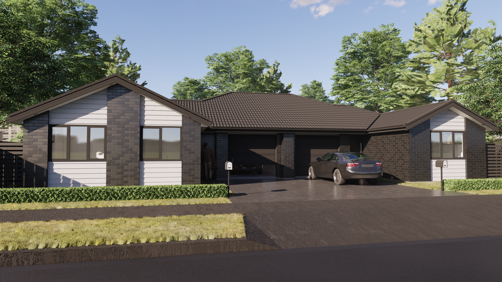  Generation Homes Investor ready duplex & TURNKEY with completion May 2025 - curtains & landscaping + fully FIXED PRICE Lots 164 165 Bellgrove Front 21 04 2023 