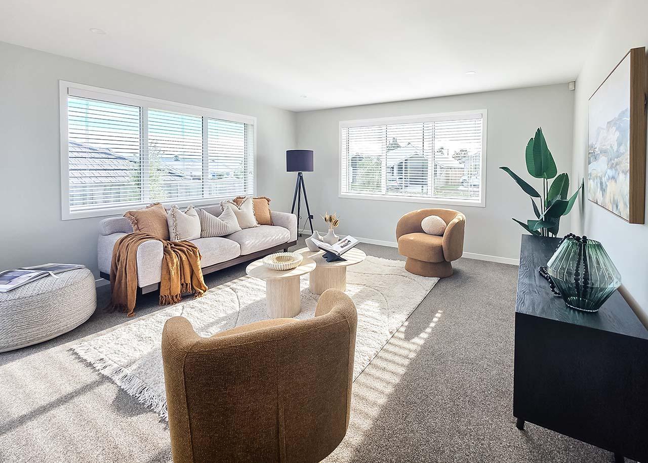  Generation Homes Turnkey 4‑Bedroom Home in Milns Green, Halswell Ngawai Open Home Living2 web 