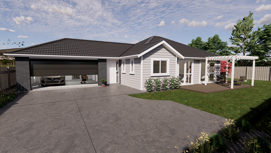  Generation Homes Lot 295 Oakfields modern & family friendly living in sought after Amberley + FIXED PRICE Il 18868 Lot 295 Oakfields Front 1 27 02 2023 