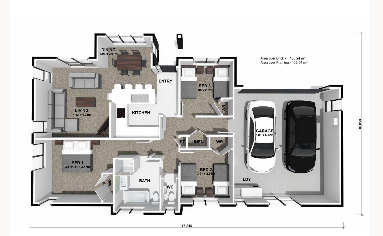  Generation Homes Lot 506 Nga Roto Estate - New Stages, Taupo Banksia Floor 