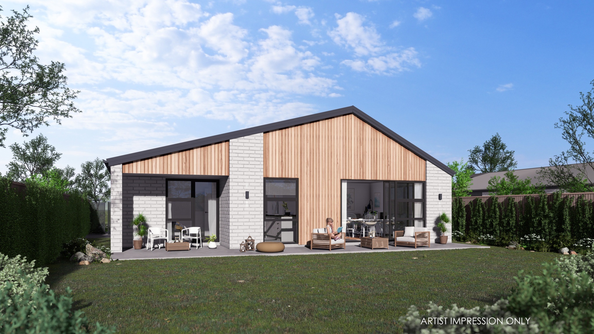  Generation Homes Lot 65, 38 Kohekohe Drive, Wharenui Rise, Ōwhata Cypress 3 D Render View 03 1 