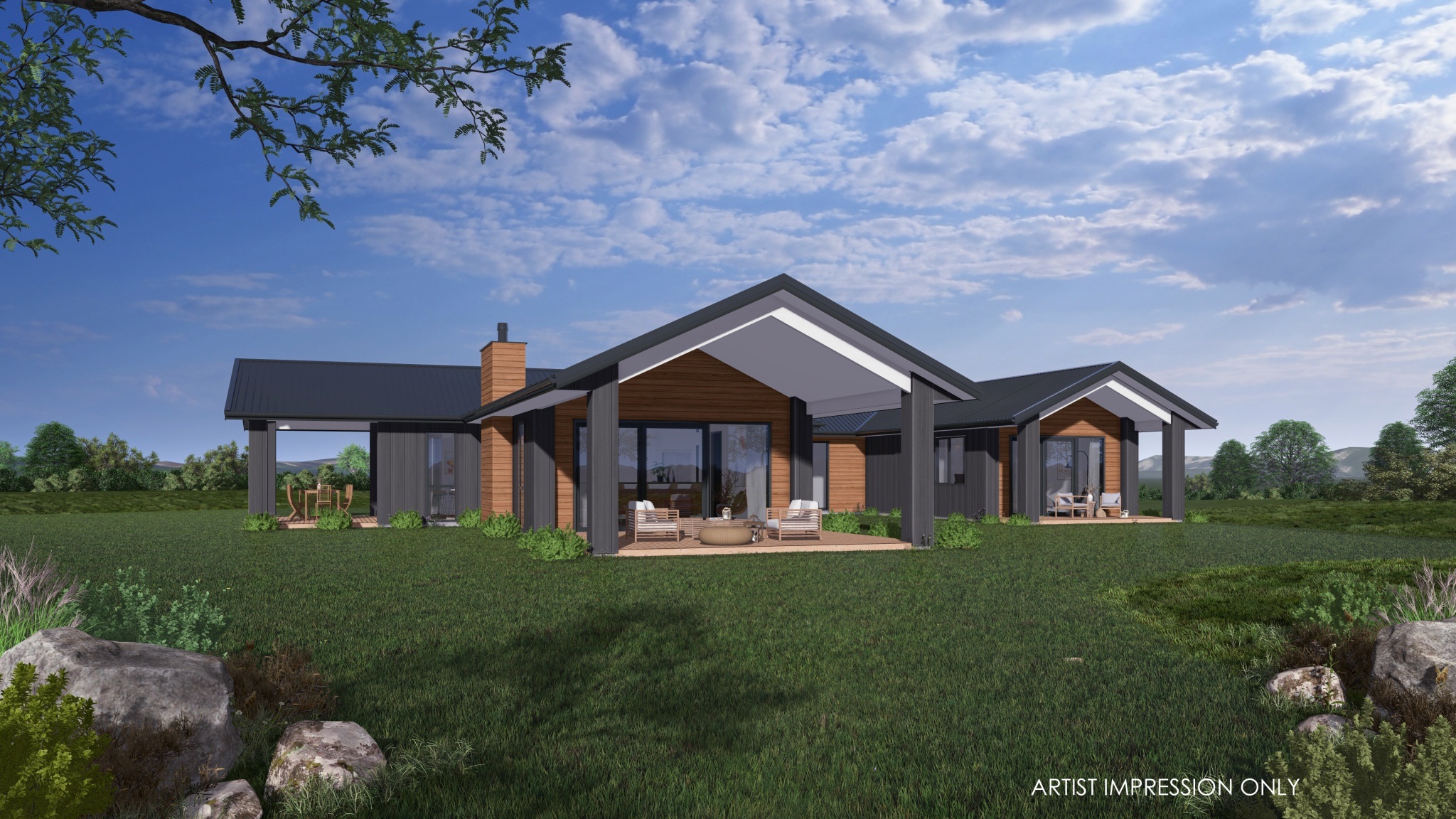  Generation Homes Lot 3, 5 Nga Tui Lane, Acacia Bay GEN0111 3 D View 01 