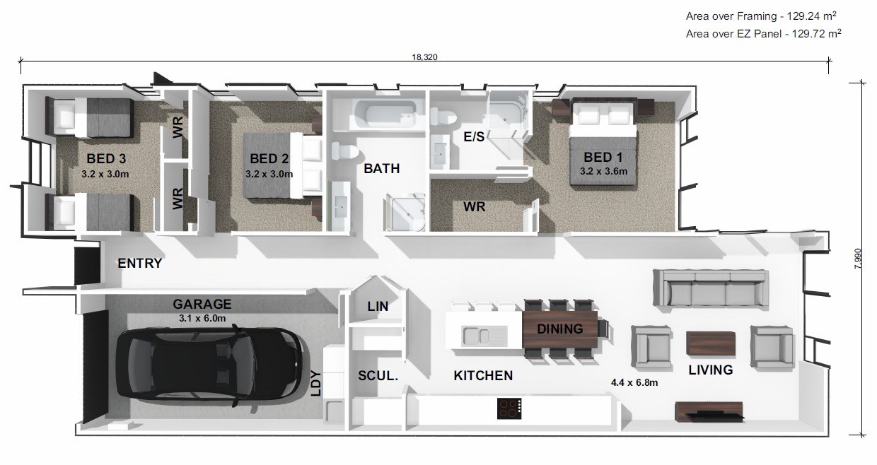  Generation Homes Your New Beginning Starts Here in Aurora 3 D Floorplan Lot 424 Aurora 