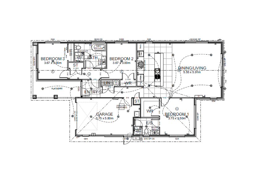  Generation Homes Affordable, New Family Home in Brymer Heights Floor Plan Lot 97 