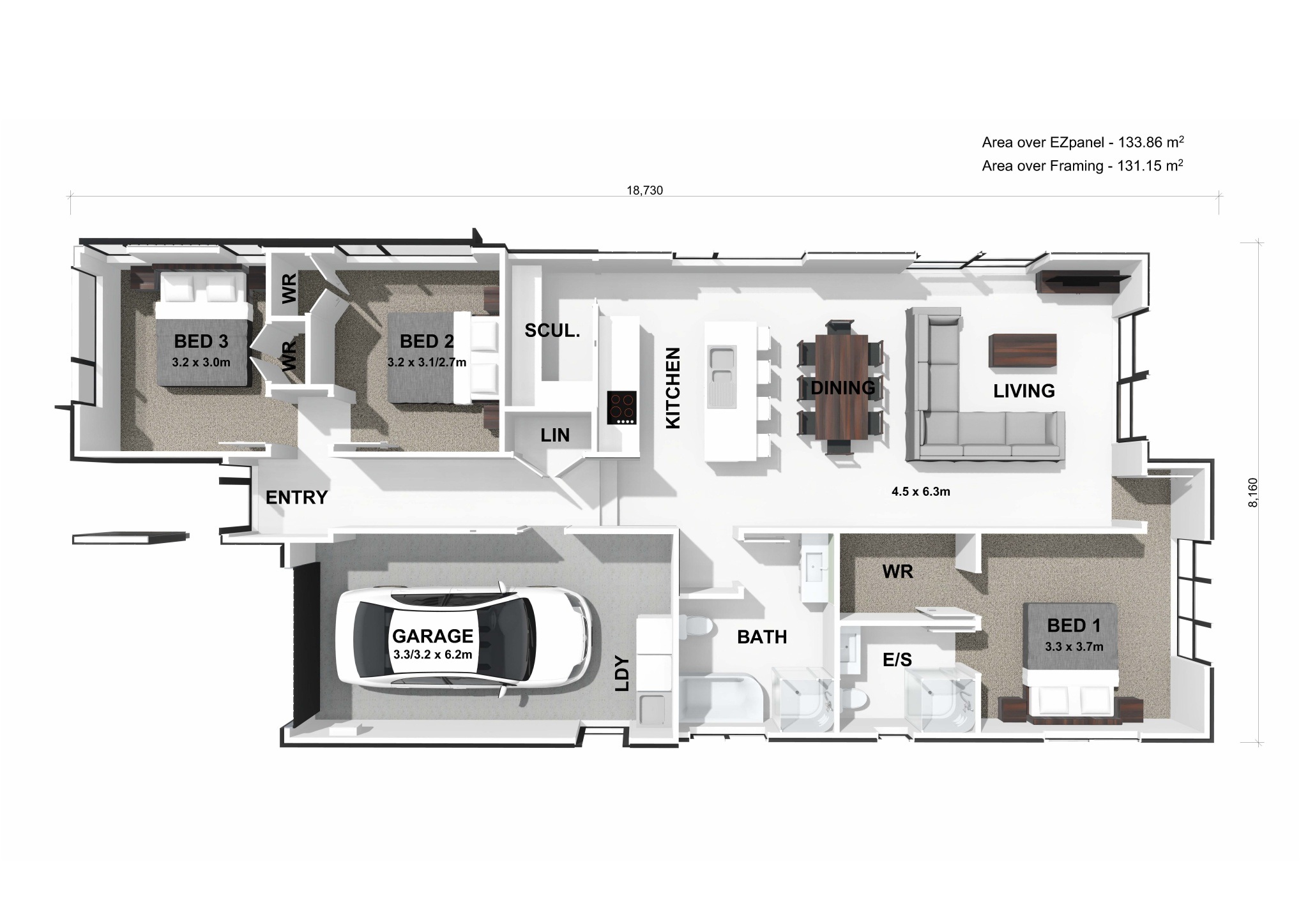  Generation Homes Contemporary Comfort in the Heart of Aurora Lot 237 Aurora 3 D Floor Plan 
