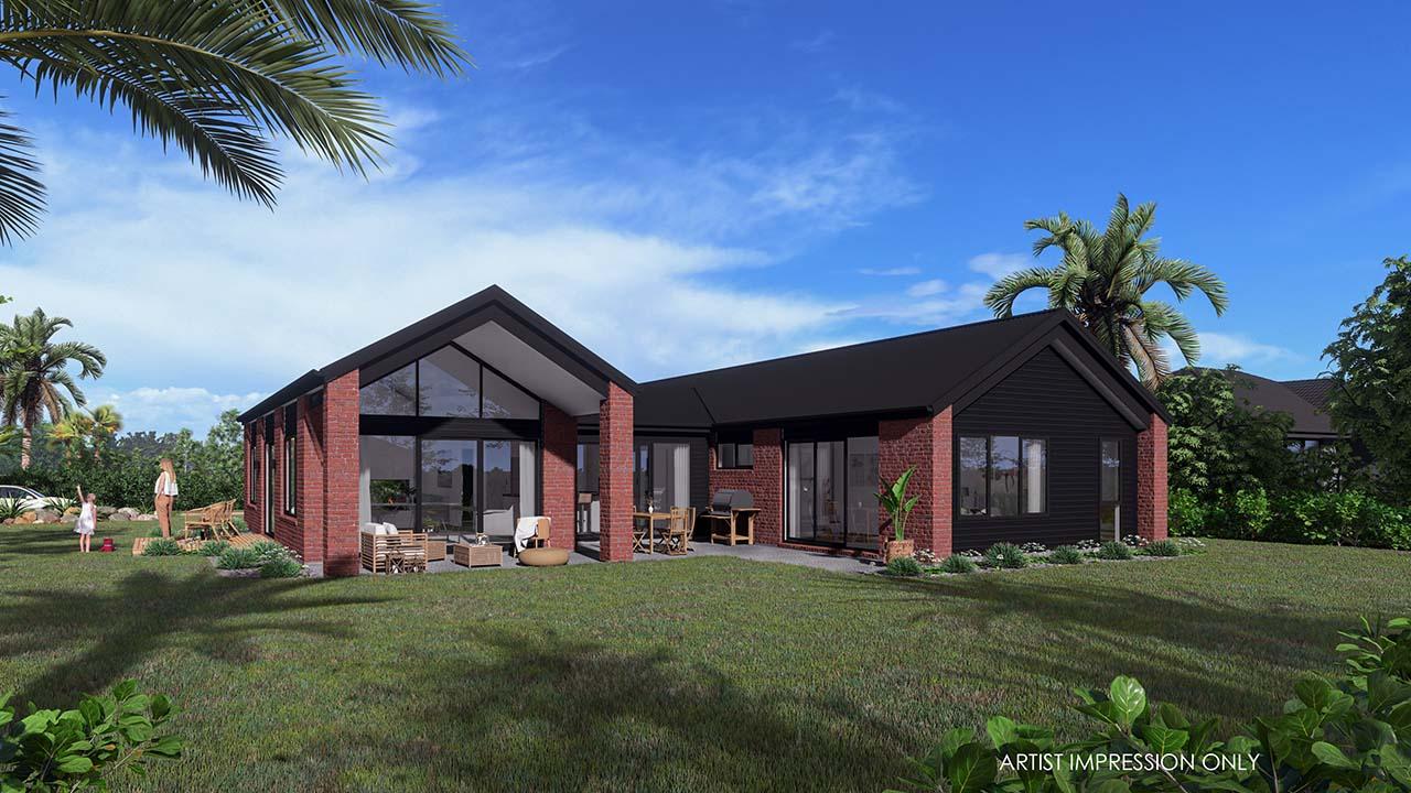  Generation Homes Coatesville on Lot 186 - Stage 7B Lot 186 The Landing SHOWHOME 3 D View 2 web 