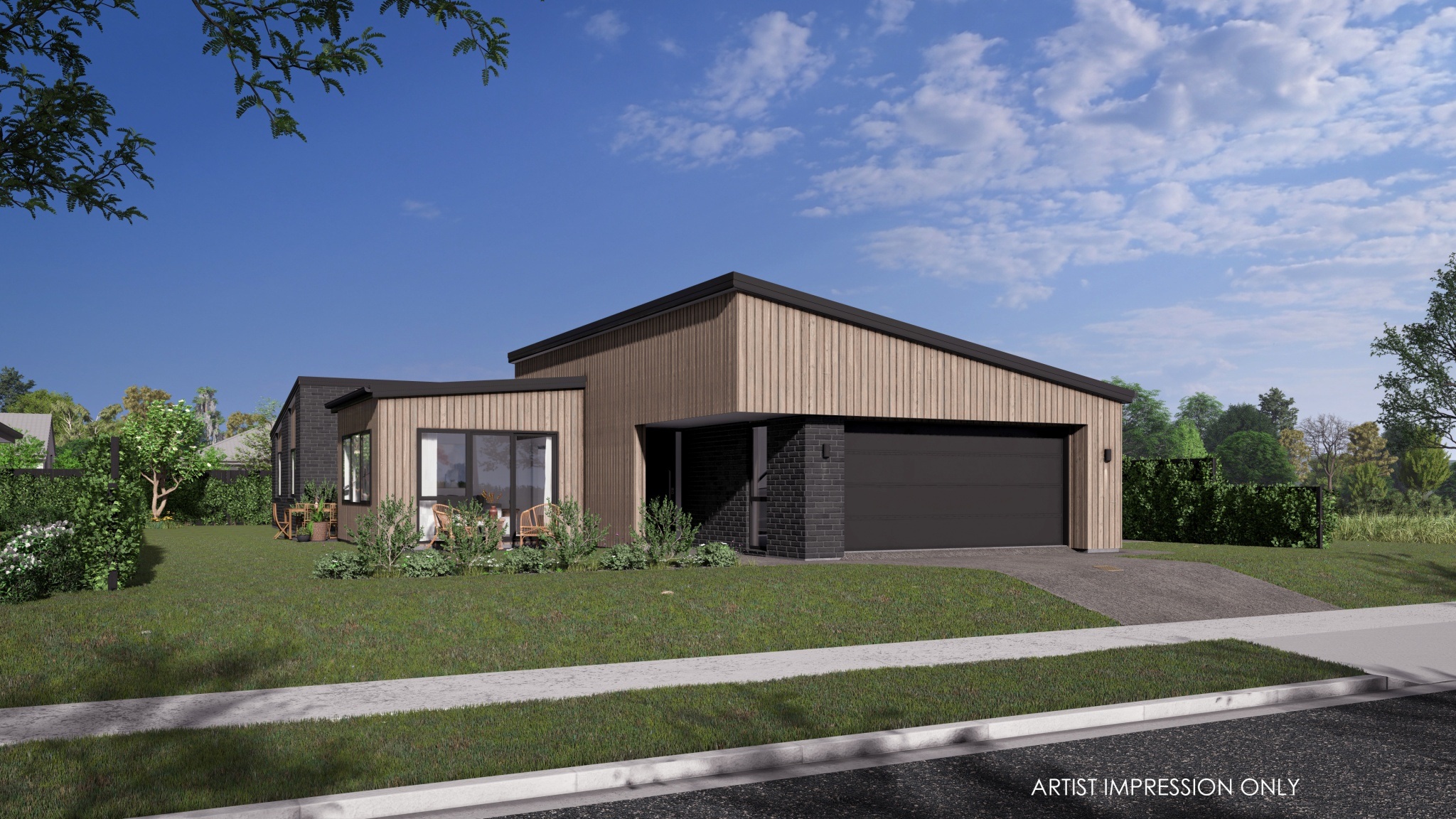  Generation Homes Custom design for family & friends -Lot 441 The Landing Lot 441 The Landing 3 D View 