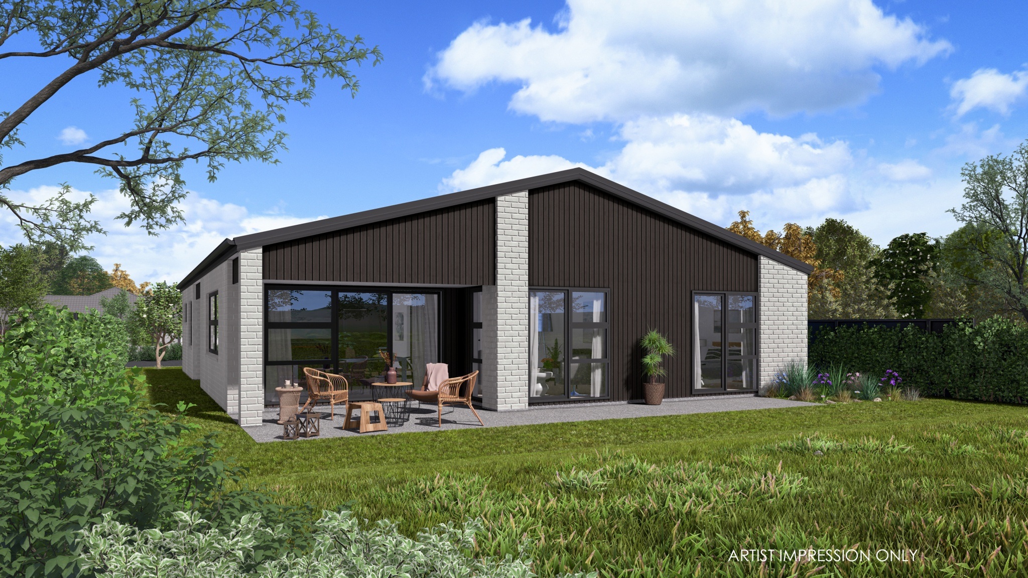  Generation Homes Your Te Awa Rise address awaits Lot 17 Te Awa Rise 3 D View 02 