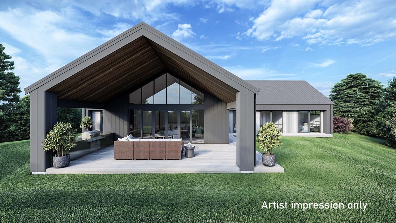  Generation Homes Create The Lifestyle You've Dreamed Of Muriwai 3 D Render exterior 3 web 