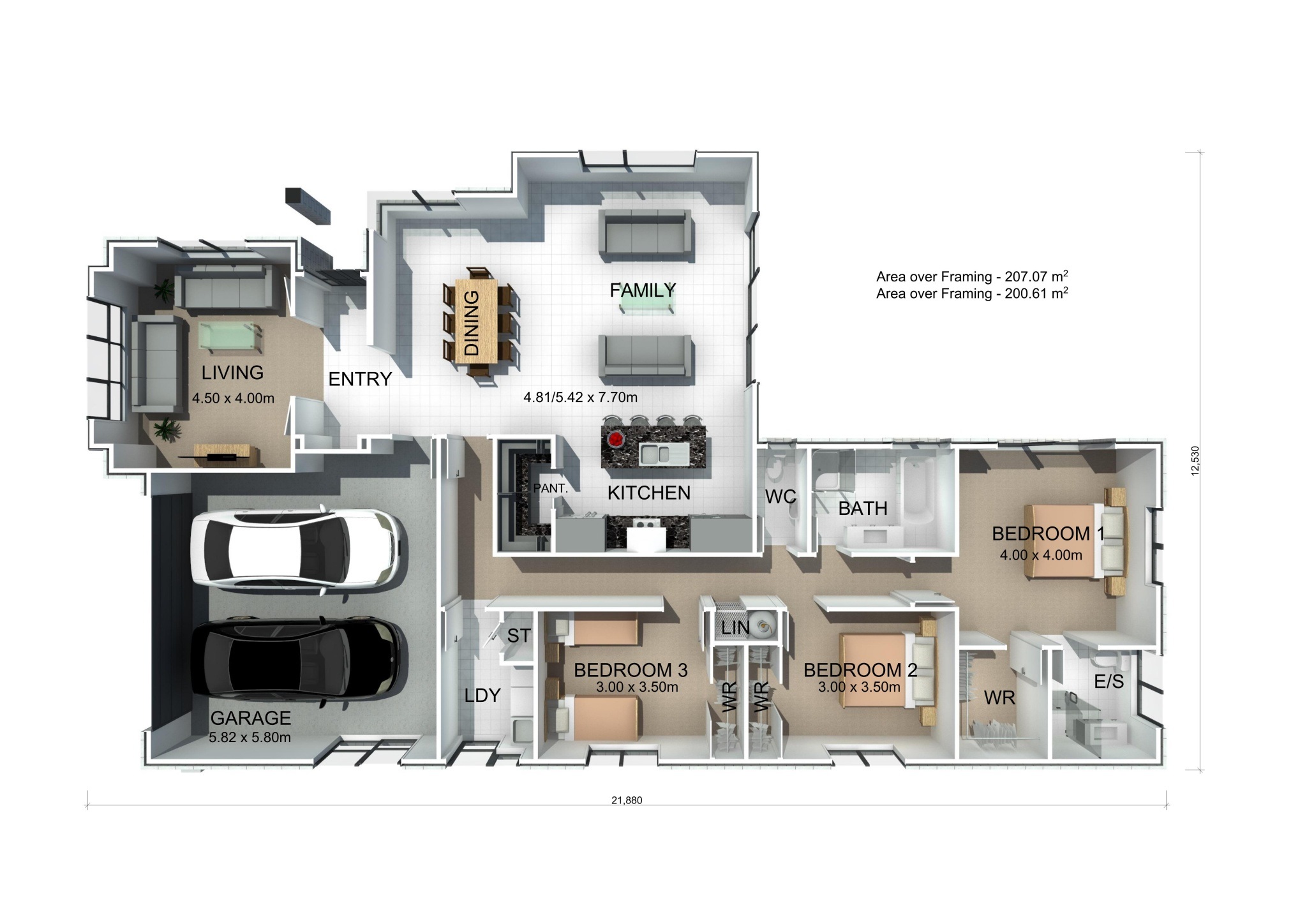  Generation Homes Only the Best! Pitoitoi Standard 3 D Floor Plan 