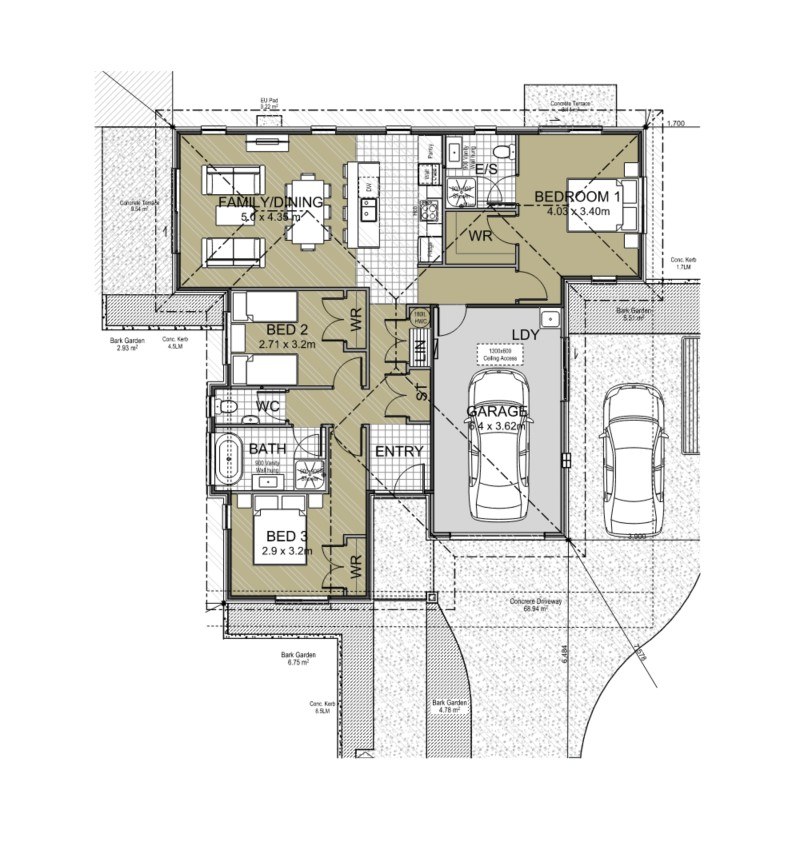  Generation Homes First Home or Downsize - Complete Package! Tiaki Floor Plan 