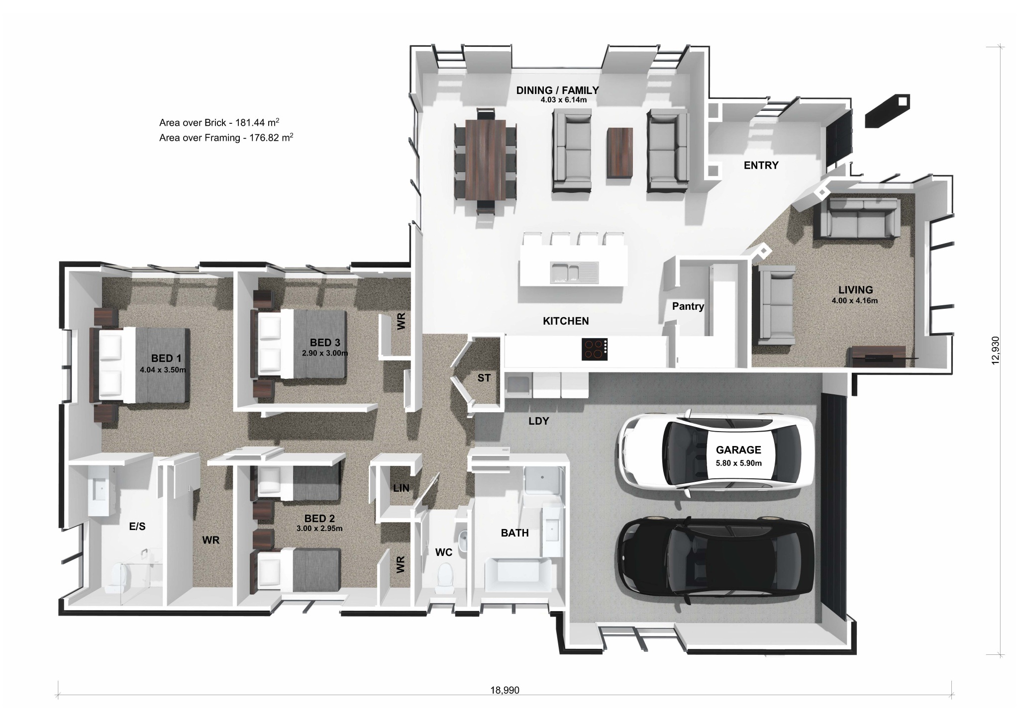  Generation Homes Put Your Feet Up in Prime Location Urumaraki 3 D Floor Plan 