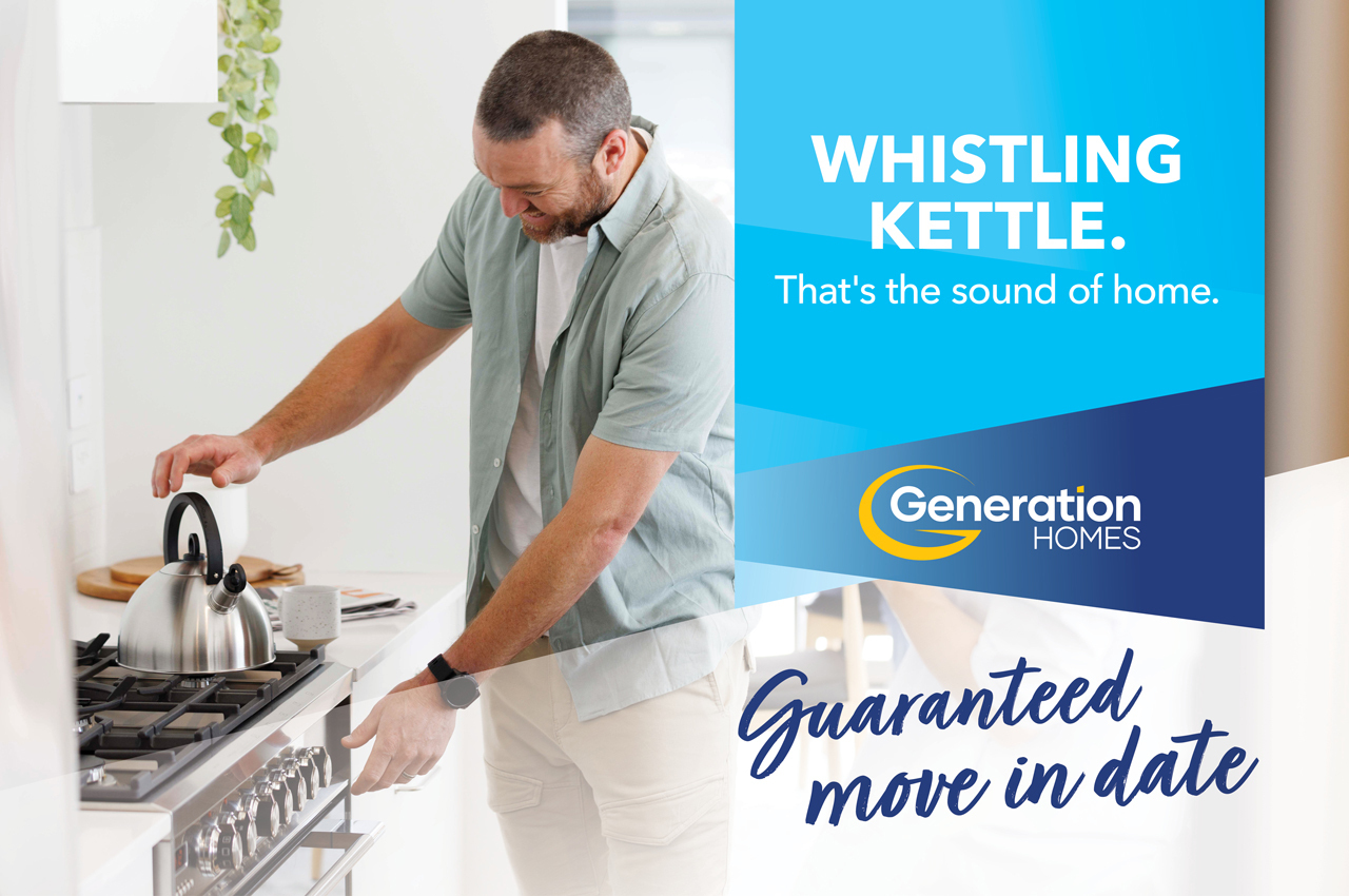  Generation Homes Cosgrove - Stylish single-storey living on your land Il 18927 Home Land Packages Whistling Kettle 