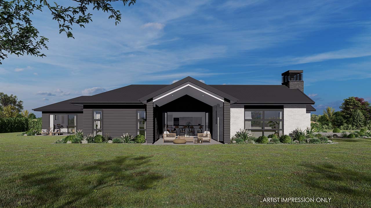  Generation Homes Build your own sanctuary Whakaipo 3 D View 2 web 