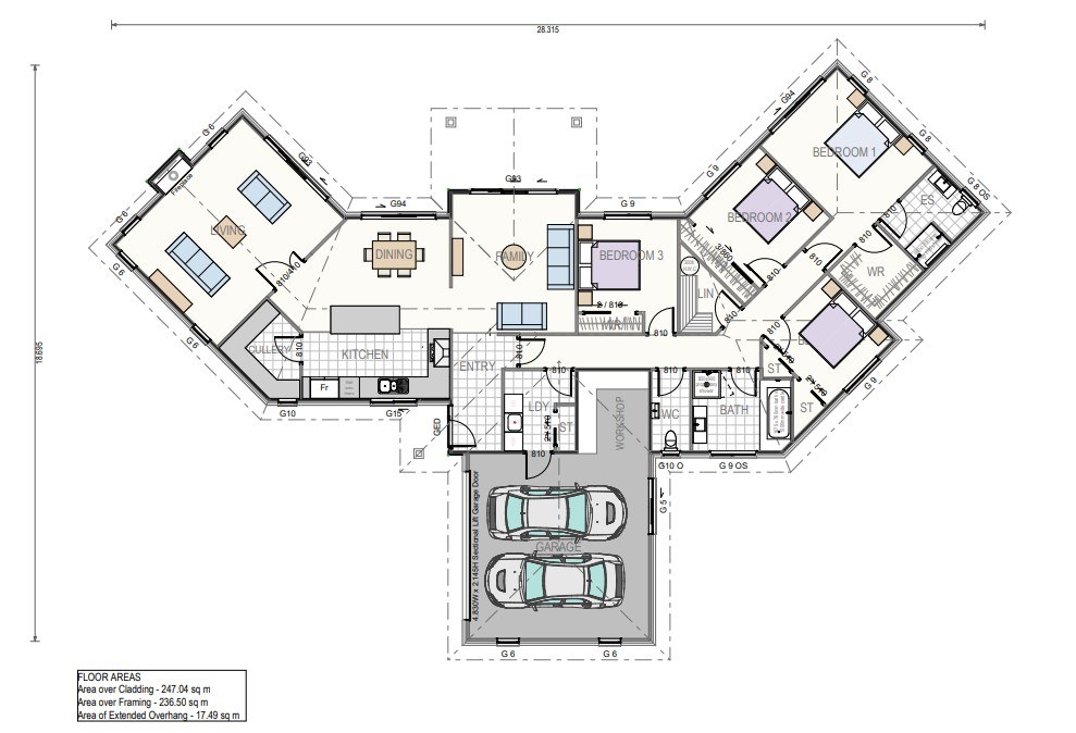  Generation Homes The West Melton - Beautiful lifestyle build Plan snapshot 