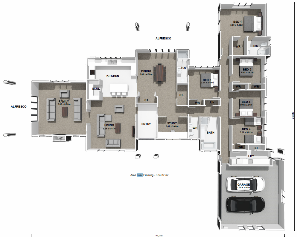 Generation Homes Waihaha Floorplan 