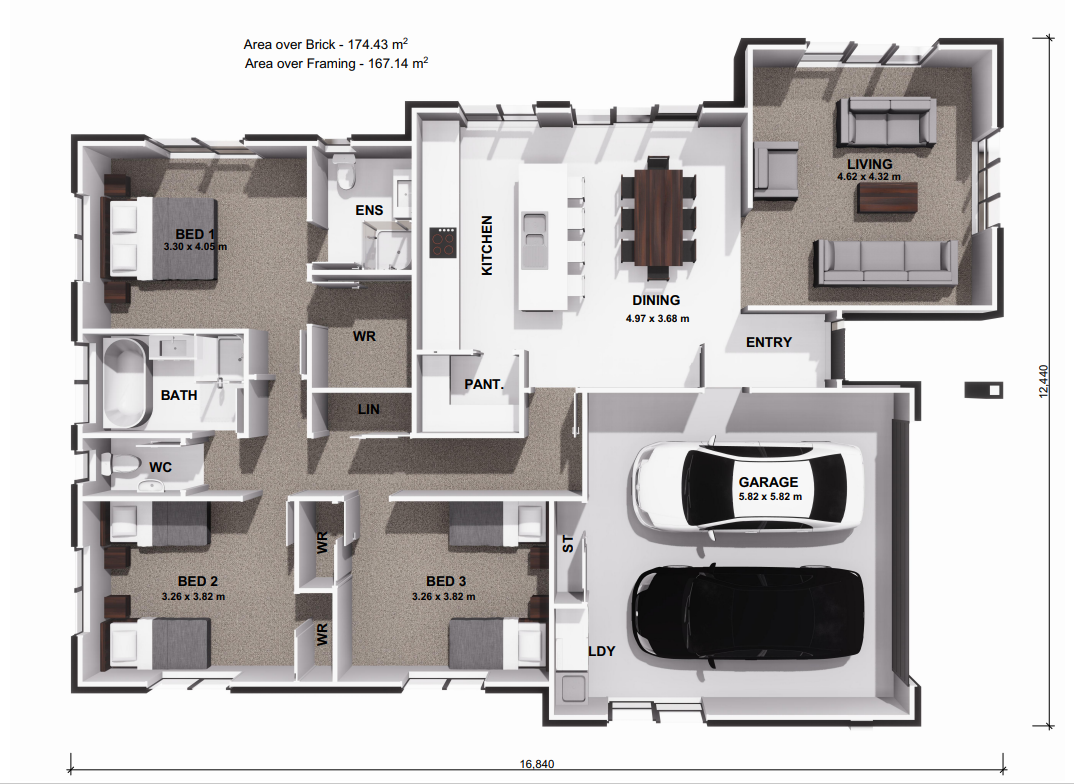  Generation Homes The Piriti - 174m² 3 bedroom home Screenshot 2024 01 27 133631 