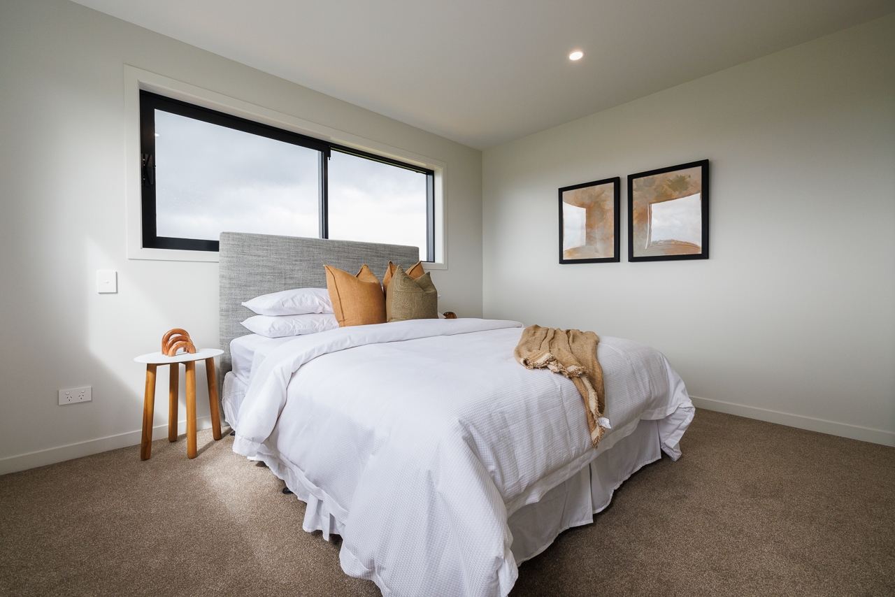  Generation Homes Tāmati Waiwhakareke Horseshoe Terrace Baverstock Hamilton master bedroom 7 