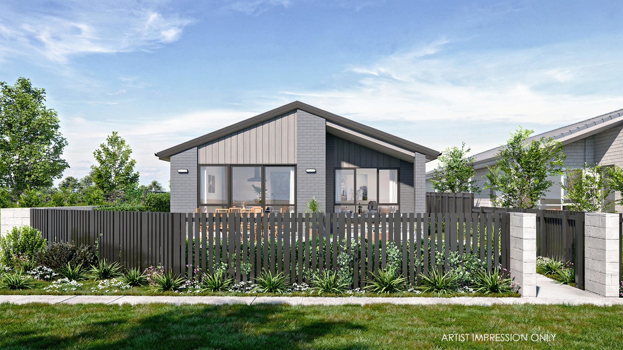  Generation Homes Wateā Wateā Hunua Views 3 D View Rear Edit 