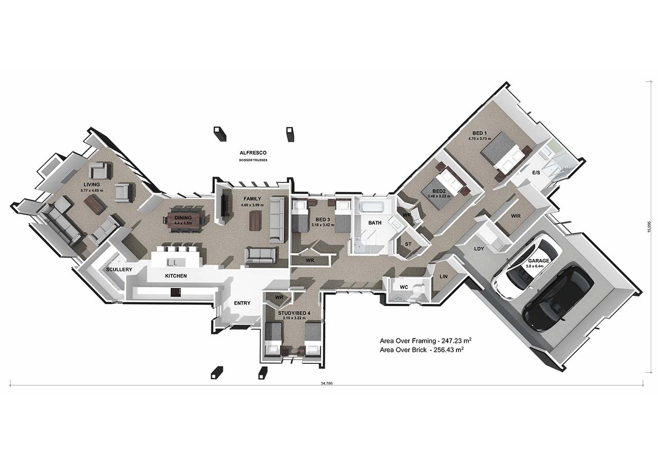  Generation Homes Catalina Catalina 3 D Floor Plan web 1 