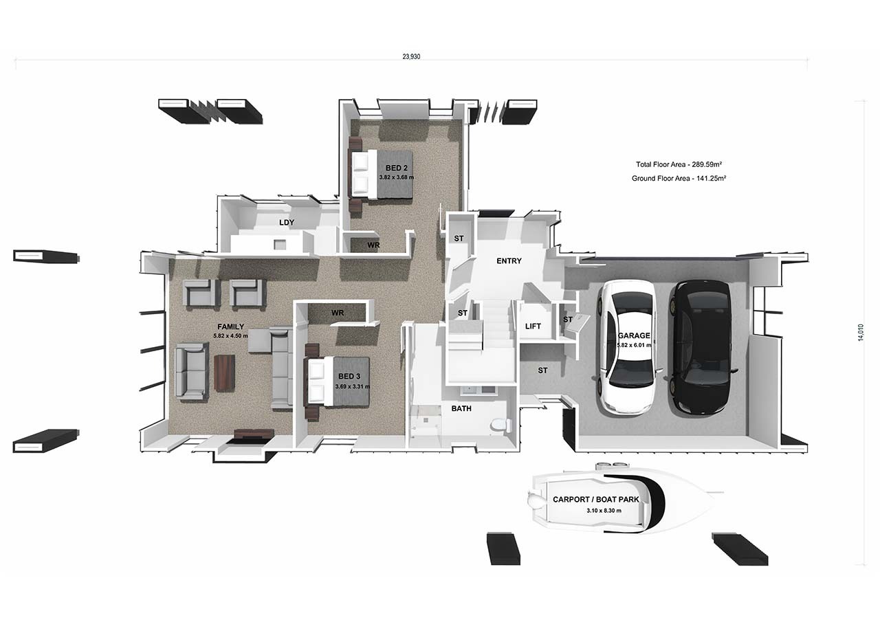  Generation Homes Colorado Colorado 3 D Floor Plan Ground Floor web 
