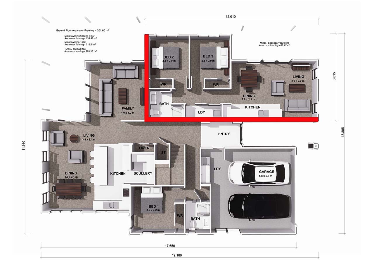  Generation Homes Dover Dover Ground Floor 3 D Floor Plan web 