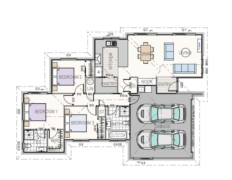  Generation Homes The Rolleston - beautiful and modern family living - your NEW home in Canterbury Floorplan crop 