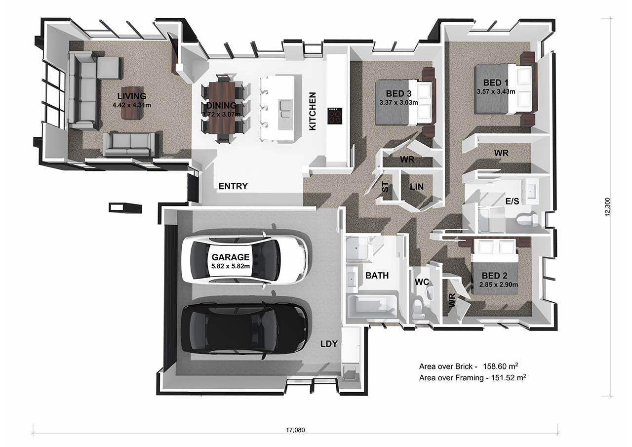  Generation Homes Nikau Nikau 3 D Floor Plan web 