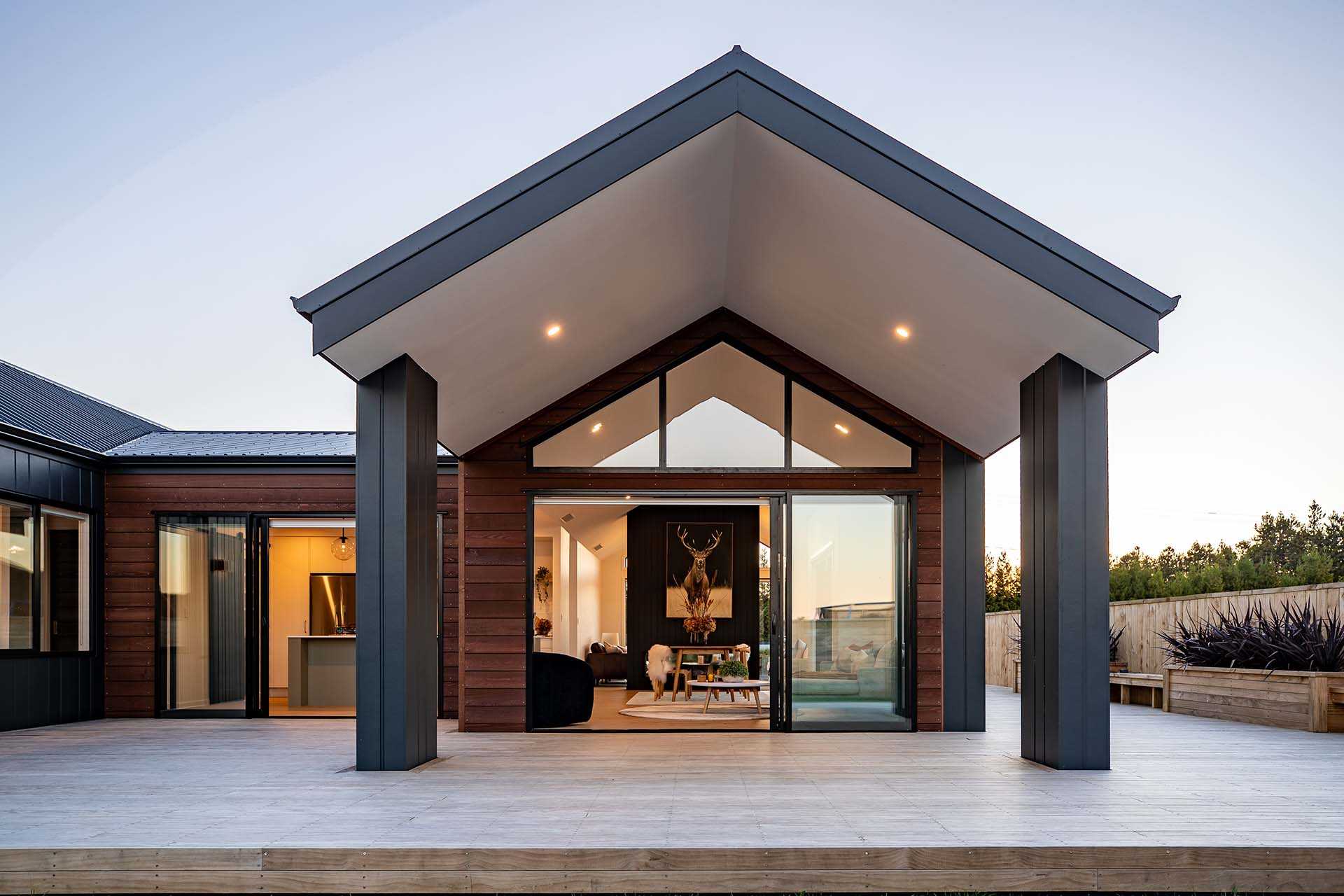  Generation Homes Belgium Road, Pukekohe Coatesville dusk 