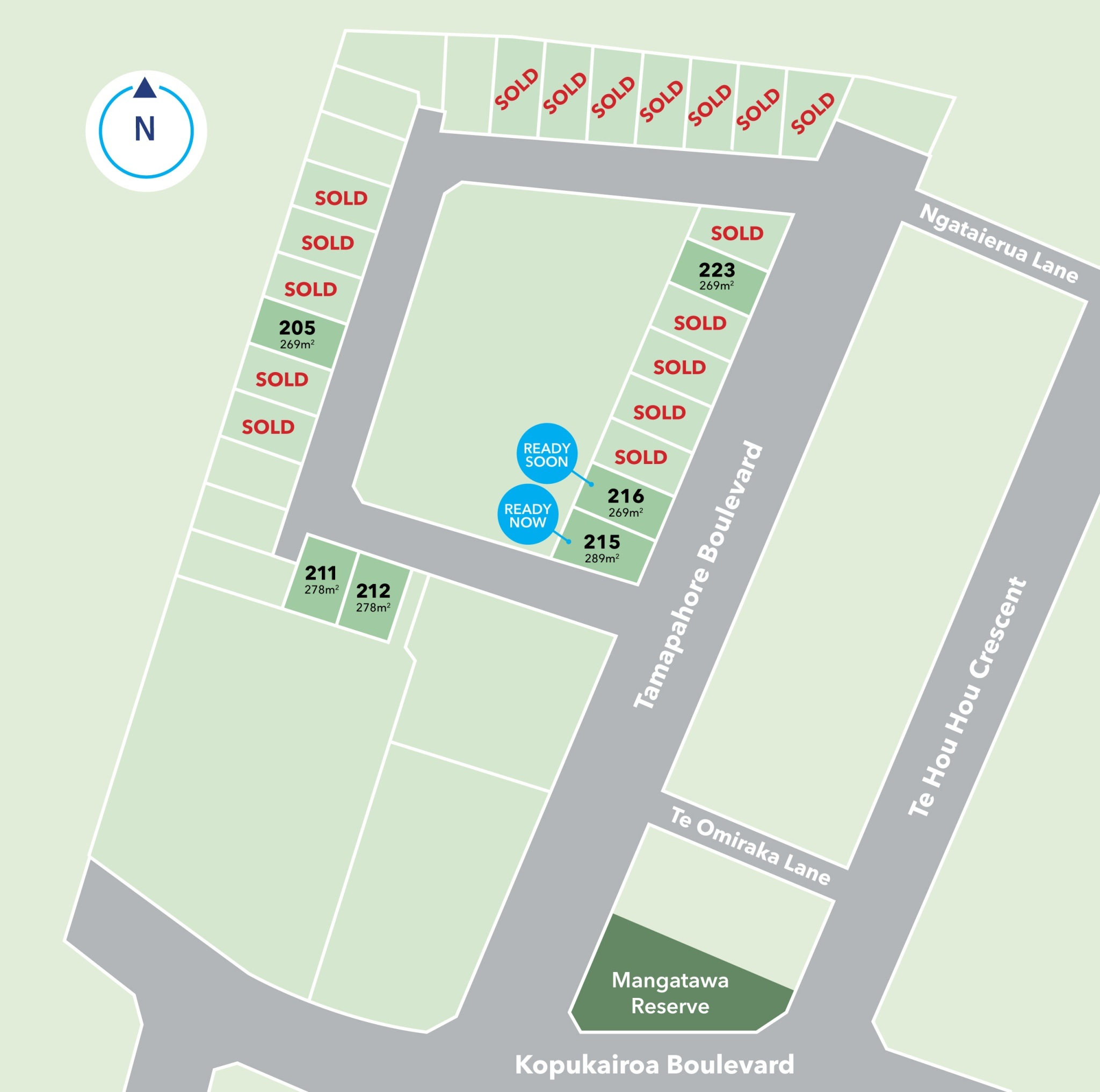  Generation Homes Manawa, Pāpāmoa 0725 b Manawa S3 Subdn Map HR 