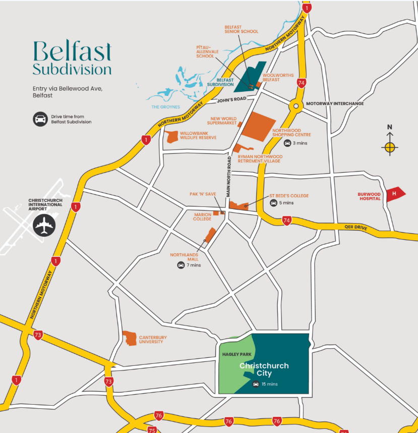  Generation Homes Belfast, Christchurch Belfast subdivision 