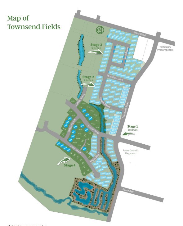  Generation Homes Townsend Fields Master plan 