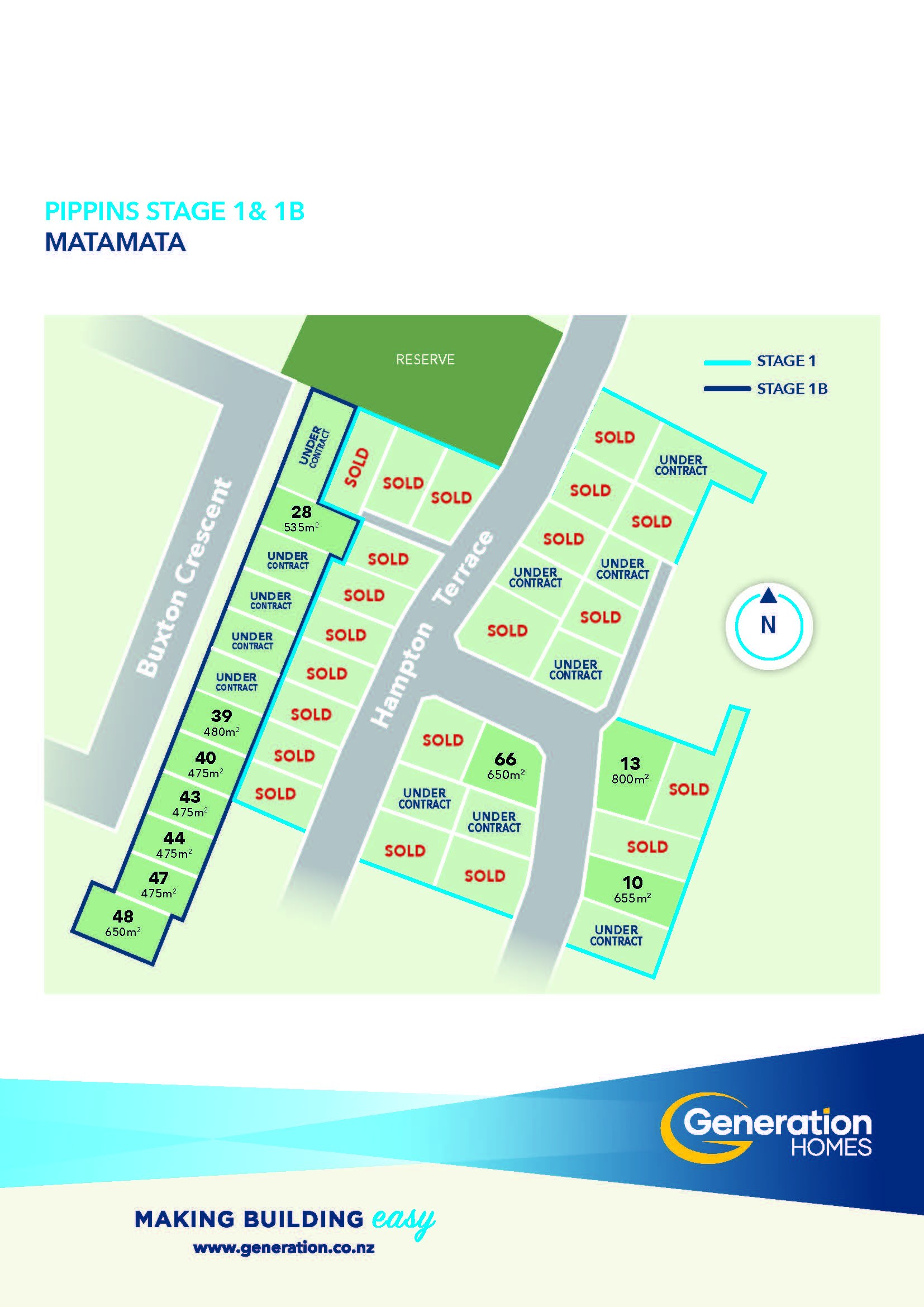  Generation Homes Pippins, Matamata 0425 Pippins S11 B Subdn Map HR Rev 2 