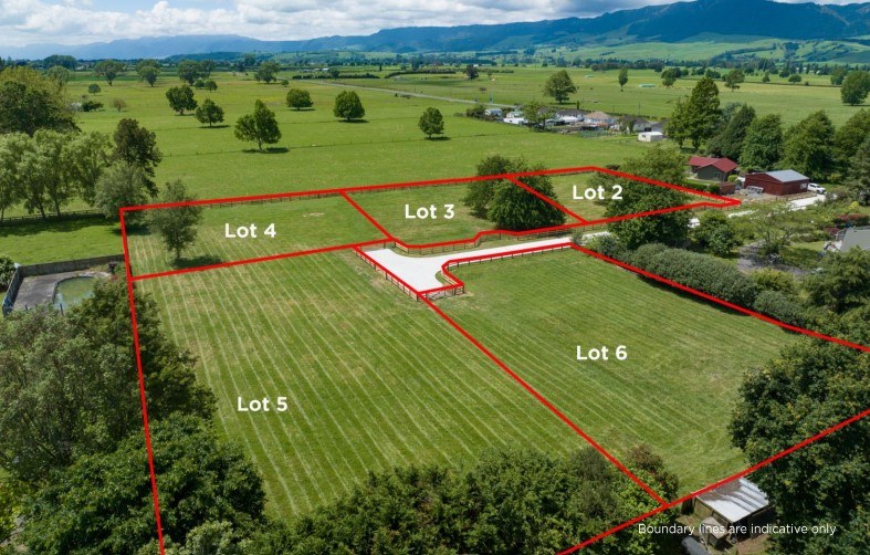  Generation Homes Coates Lane, Te Poi Grid map Lot 23456 Option 2 