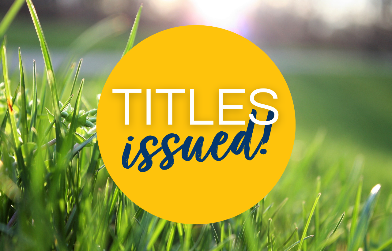  Generation Homes Grace Park, Cambridge NATIONAL House and Land Packages titles issued 